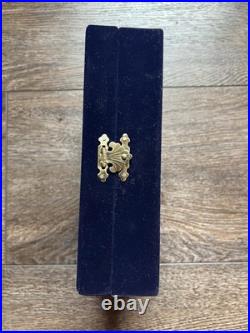 Republic of Korea Navy Admiral Yi Sun-sin Peach Cup Commemorative Gold Set Of 2