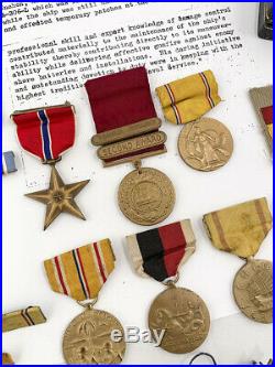 SUPER RARE US Navy Korean War Bronze Star for Valor Medal Group for Inchon