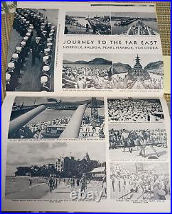 Salvo Battleship USS New Jersey BB62 Nov. 1950 Dec 1951 Korean War Cruise Book