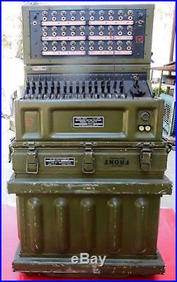 Sb-86/p Portable Korean War Field Military Switchboard 30 Lines