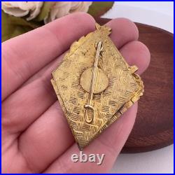 Scarce Korean War France French Battalion Army Military Pin Medal Onu Un