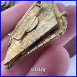 Scarce Korean War France French Battalion Army Military Pin Medal Onu Un