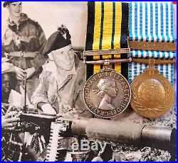 Scarce To Regiment Mau Mau Uprising & Korean War Irish Fusiliers Medal Pair