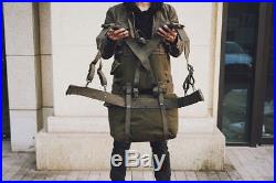 Set Of Ww2 Korean War Vietnam Us M1945 Backpack Set Combat Pistol Belt Suspender
