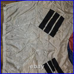 Silk Korean War Military Souvenir Hand Printed South Korean Flag 32 x 57