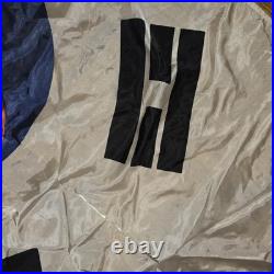 Silk Korean War Military Souvenir Hand Printed South Korean Flag 32 x 57