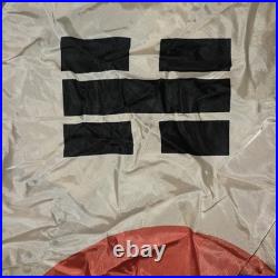 Silk Korean War Military Souvenir Hand Printed South Korean Flag 32 x 57