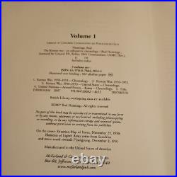 THE KOREAN WAR and Exhaustive Chronology. Volumes 1-2 Hardcover