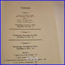 THE KOREAN WAR and Exhaustive Chronology. Volumes 1-2 Hardcover