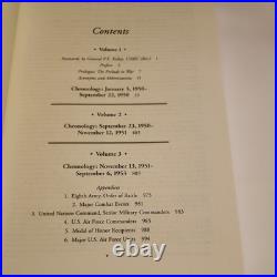 THE KOREAN WAR and Exhaustive Chronology. Volumes 1-2 Hardcover