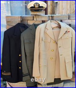 The WWII/Korean War US Navy Officer Dress Uniforms of Lt. JG Belmont Reid