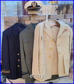 The WWII/Korean War US Navy Officer Dress Uniforms of Lt. JG Belmont Reid