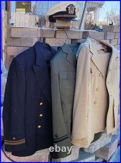 The WWII/Korean War US Navy Officer Dress Uniforms of Lt. JG Belmont Reid The WWII/Korean War US Navy Officer Dress Uniforms of Lt. JG Belmont Reid