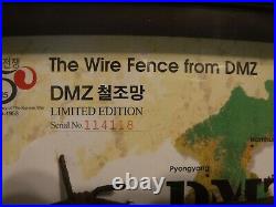 The Wire Fence from DMZ Special Edition Korean War Collectible Framed