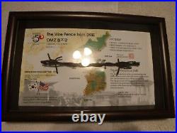 The Wire Fence from DMZ Special Edition Korean War Collectible Framed