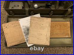 U. S. Army Corps of Engineers Mine Detector C 1954 Korean War / Free S&H