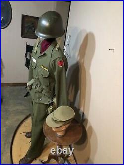 U. S Army Korean War Uniform Helmet And Field Gear Original Period Set