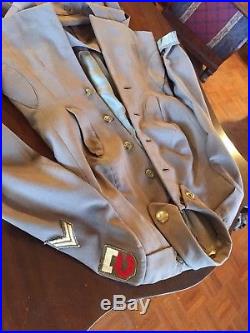 U. S Army Nurses Uniform. 1950/53 Blouse, Skirt. 2nd Army. Korean War. Authentic