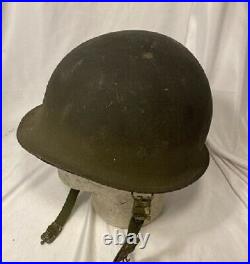 U. S Korean War M1 Helmet SB RS With Liner (VB386) Militaria Collectible