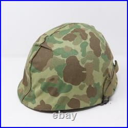 U. S. M1 Helmet Complete Set Vietnam Era Shell Liner & Mitchell Cover
