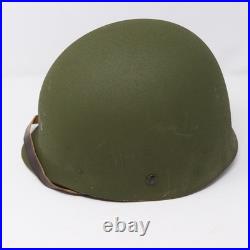 U. S. M1 Helmet Complete Set Vietnam Era Shell Liner & Mitchell Cover