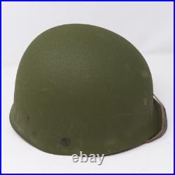 U. S. M1 Helmet Complete Set Vietnam Era Shell Liner & Mitchell Cover