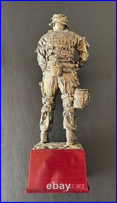 U. S. Military Soldier Statue Figure Korea DMZ / Joint Security Area Collectible