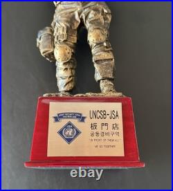 U. S. Military Soldier Statue Figure Korea DMZ / Joint Security Area Collectible