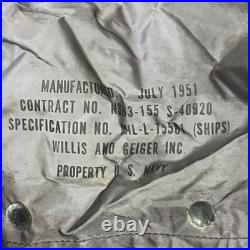 U. S. Navy USMC USN Mae West 1951 Willis & Geiger Korean War Life Preserver Vest