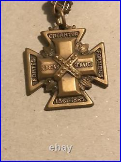 UDC Korean war service medal United Daughters of the Confederacy