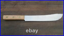 UNUSED Vintage 1951 EKCO Korean War-Era Carbon Steel US Army Chef Butcher Knife