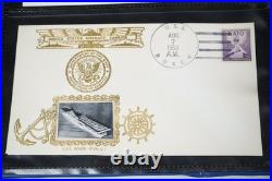 US 1950s COLLECTION OF 49 KOREAN WAR NAVAL SHIPS COVERS GMAEHLE CACHETS