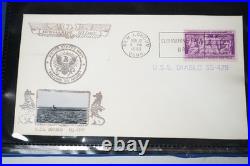 US 1950s COLLECTION OF 49 KOREAN WAR NAVAL SHIPS COVERS GMAEHLE CACHETS