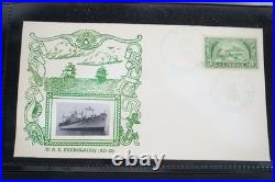 US 1950s COLLECTION OF 49 KOREAN WAR NAVAL SHIPS COVERS GMAEHLE CACHETS