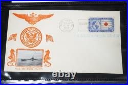 US 1950s COLLECTION OF 49 KOREAN WAR NAVAL SHIPS COVERS GMAEHLE CACHETS