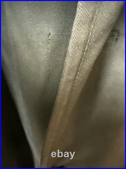 US ARMY 1952 Overcoat Trench Lining Korean War Era Size Med Reg See Description