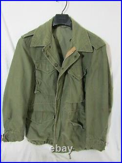 US Army Field Coat Jacket M 1951 Small Korean War Era 1952