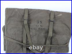 US Army Korean War Era Aerial Communication Panel Case and 13 Marker Panels