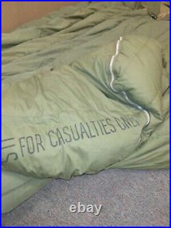 US Army Korean War Era for U. S. Casualties Only Sleeping Bag Down Filled MASH