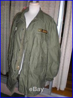 US Army Korean War M-51 Field Jacket, 1952 Dated Excellent Cond