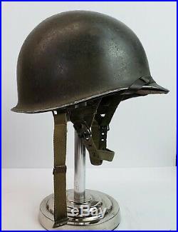 US Army Korean War era M1c Airborne Helmet CAPAC liner (Replica)