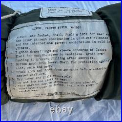 US Army M-1951 Field Jacket Liner Large 41-45 1951 Dated PHILA QM Depot NOS