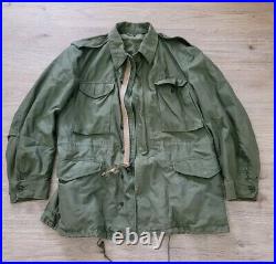 US Army M-1951 M-51 Field Shell Jacket Med. Reg Korean War Sep 1951 READ