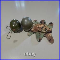 US Army M1 Helmet WithCamo Cover and Capac Liner Korean War