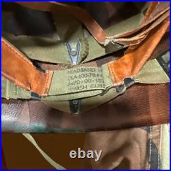 US Army M1 Helmet WithCamo Cover and Capac Liner Korean War