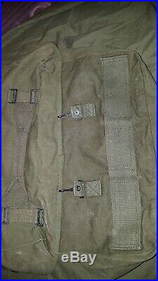 US Army M1945 Field Pack cargo pack ww2 vietnam korean war dead stock very rare