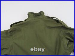 US Army M1951 Korean War Era Military Field Jacket Mens Small OG-107 Coat Green