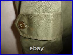 US Army Military Korean War Overcoat M-1950A Wool Liner Tipton Clothing 1951