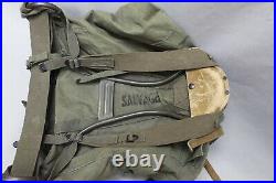 US Army Mountain Troops Backpack withMetal Frame M1951. FLU3787