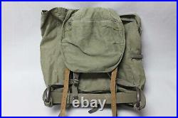 US Army Mountain Troops Backpack withMetal Frame M1951. FLU3787